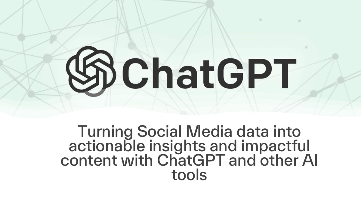 Transforming Social Media Analysis with ChatGPT – Digital Data Stories